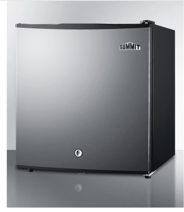 Summit - 18 Wide Compact Minibar with stainless steel door and front lock - MB42SS - image 4