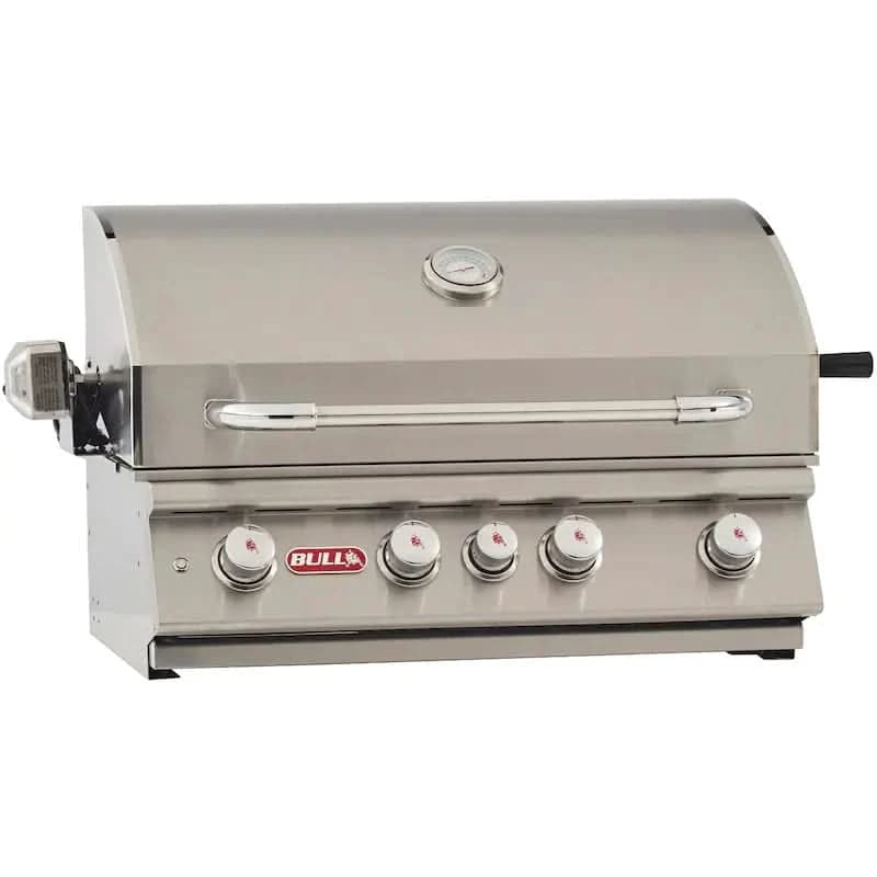 Bull Angus 30 Inch 4 Burner Built In NG Grills With Rotisserie Open Box- 47629-OB