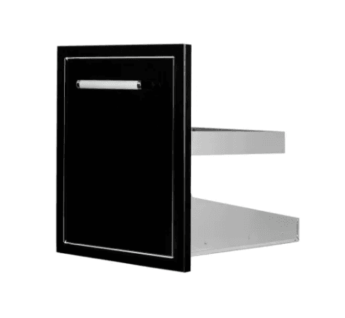 Bonfire Black Series - Whistler Double Trash Can - CBATC-B