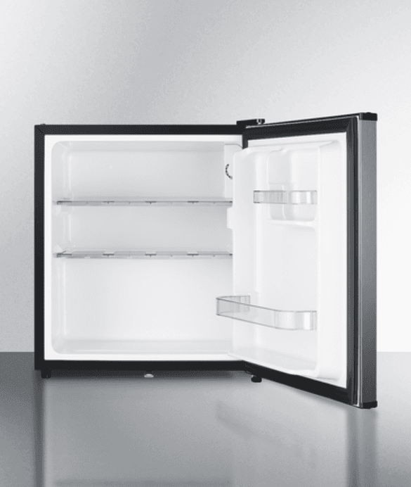 Summit - 18 Wide Compact Minibar with stainless steel door and front lock - MB42SS - image 2