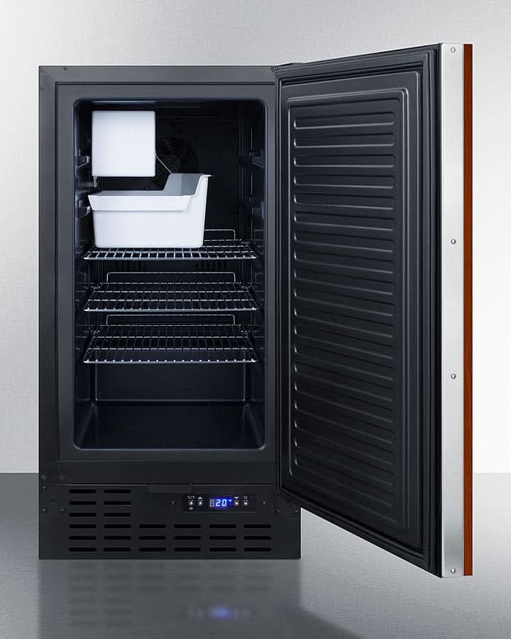 Summit 18 8 lb. Drain-Free Icemaker (Panel Not Included) - BIM18IF - image 3
