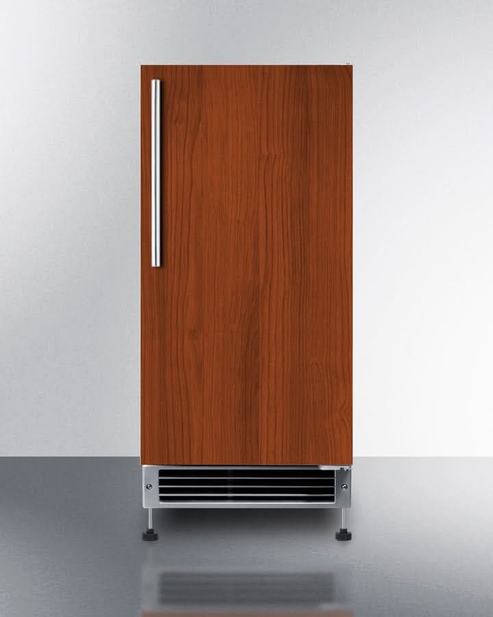 Summit 15 Wide 25 lb. Drain-Free Icemaker (Panel Not Included) - BIM26H34IF - image 2
