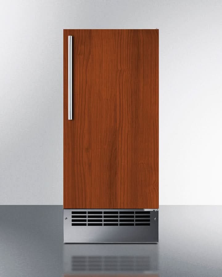 Summit 15 Wide 25 lb. Drain-Free Icemaker (Panel Not Included) - BIM26H34IF - image 3