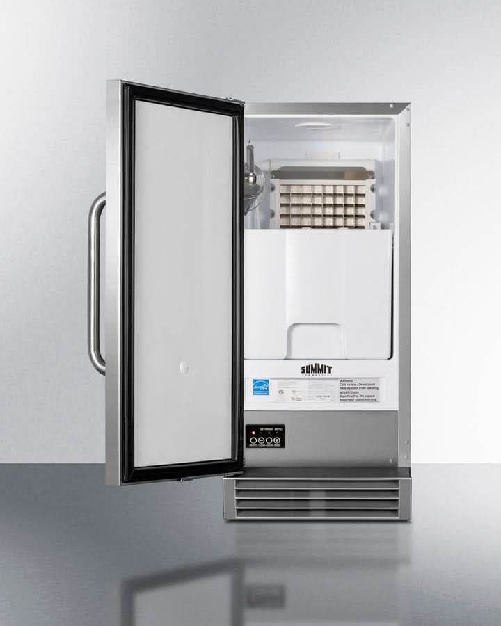 Summit 50 lb. ADA Compliant Commercial Icemaker in Stainless Steel 14.75 - BIM44GCSSADA - image 4