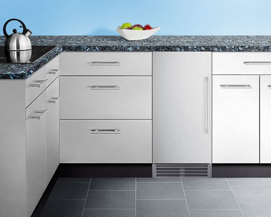 Summit 50 lb. ADA Compliant Commercial Icemaker in Stainless Steel 14.75 - BIM44GCSSADA - image 8