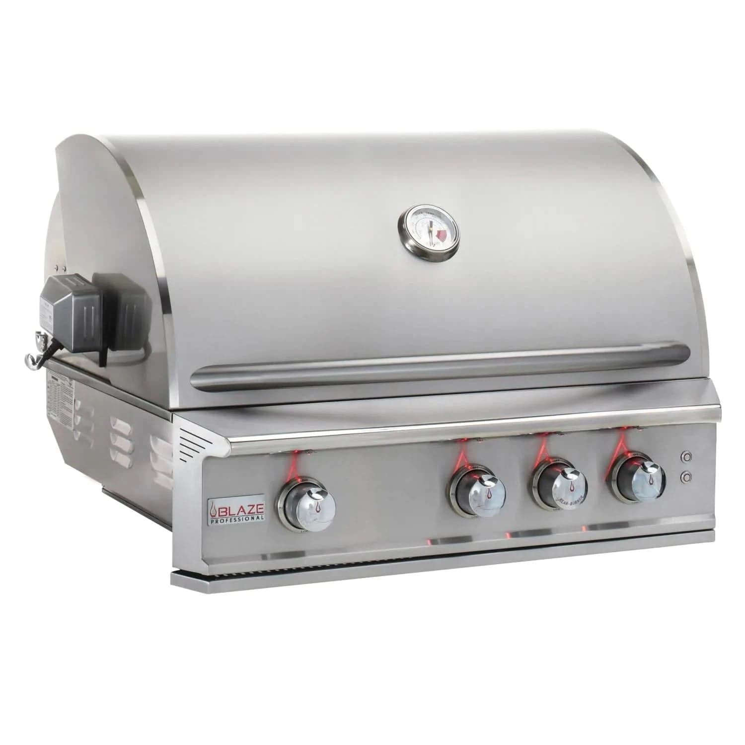 Blaze Outdoor Standard Package Pro Lux 34-inch 3 burner grill with Cover, Power burner and Refrigerator LP - image 2