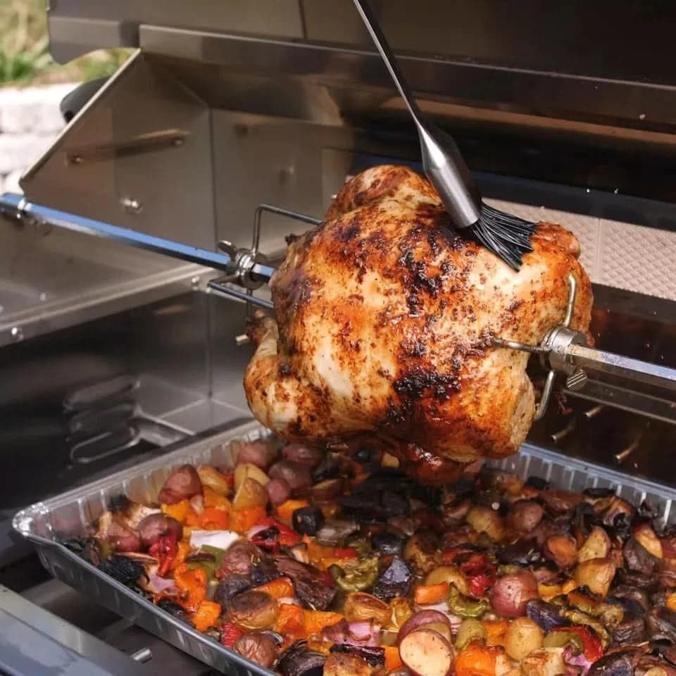 Blaze Outdoor Standard Package LTE 40-inch 5 Burner Grill with Rotisserie, Cover and Double Side Burner LP - image 23