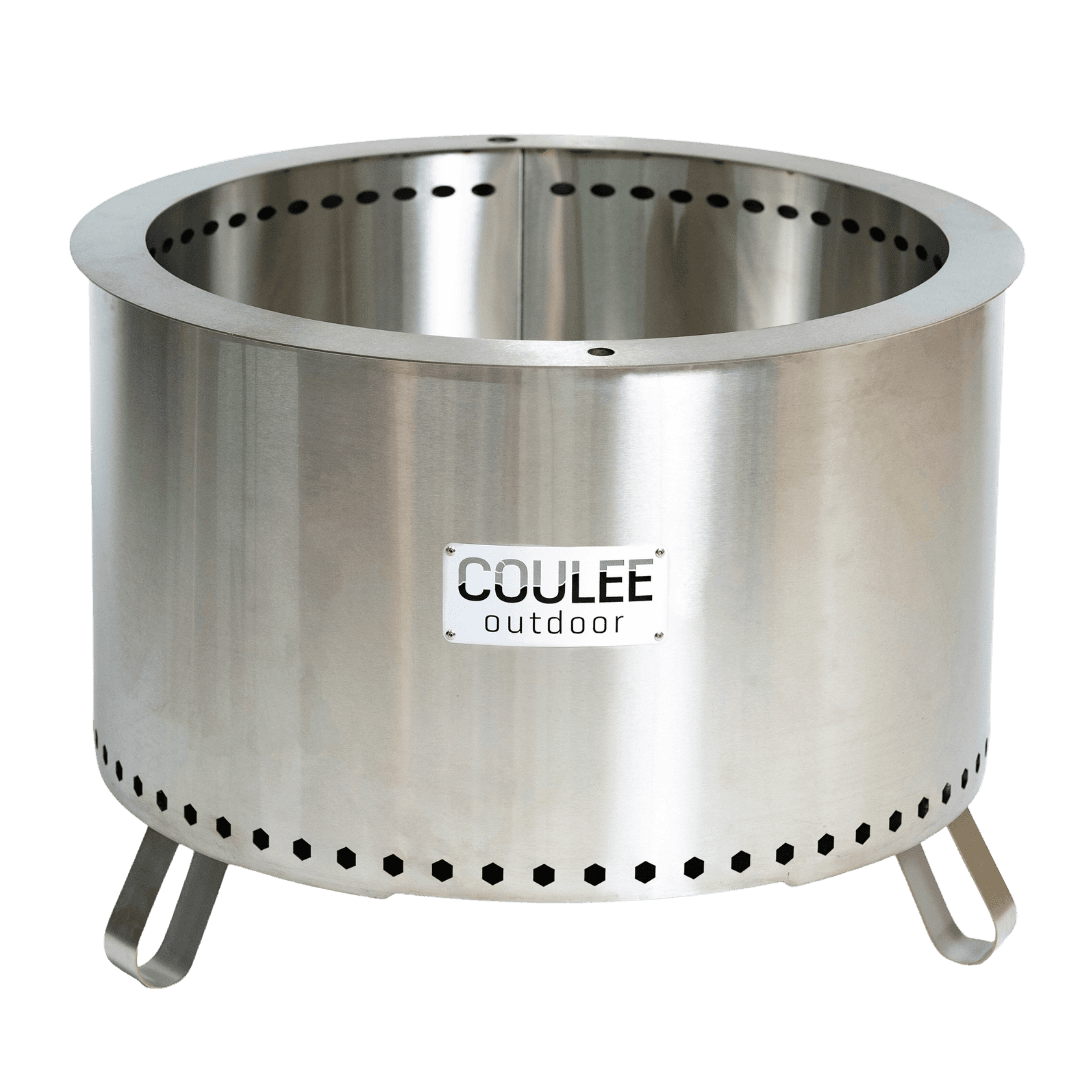 Coulee Colorado XL Portable Smokeless Wood Burning Fire Pit - CCO0025