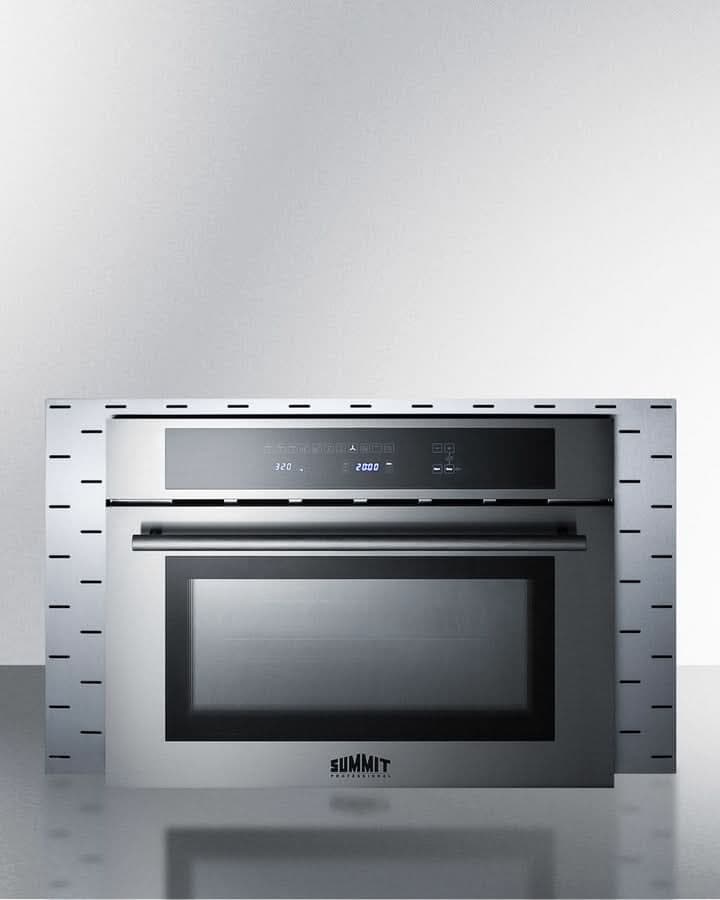 Summit 24 Wide Electric Speed Oven Stainless Steel - CMV24