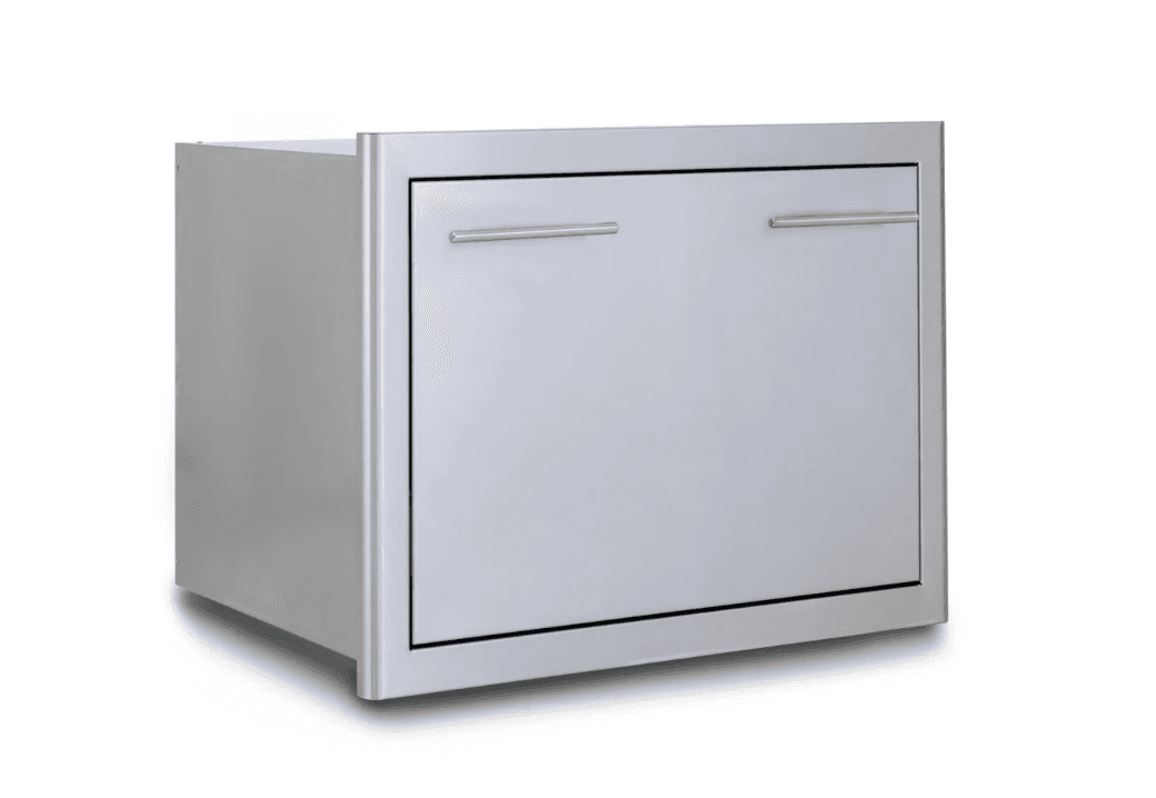 Blaze 22-Inch Stainless Steel Ice Bin Cooler / Wine Chiller - BLZ-ICE-DRW-H