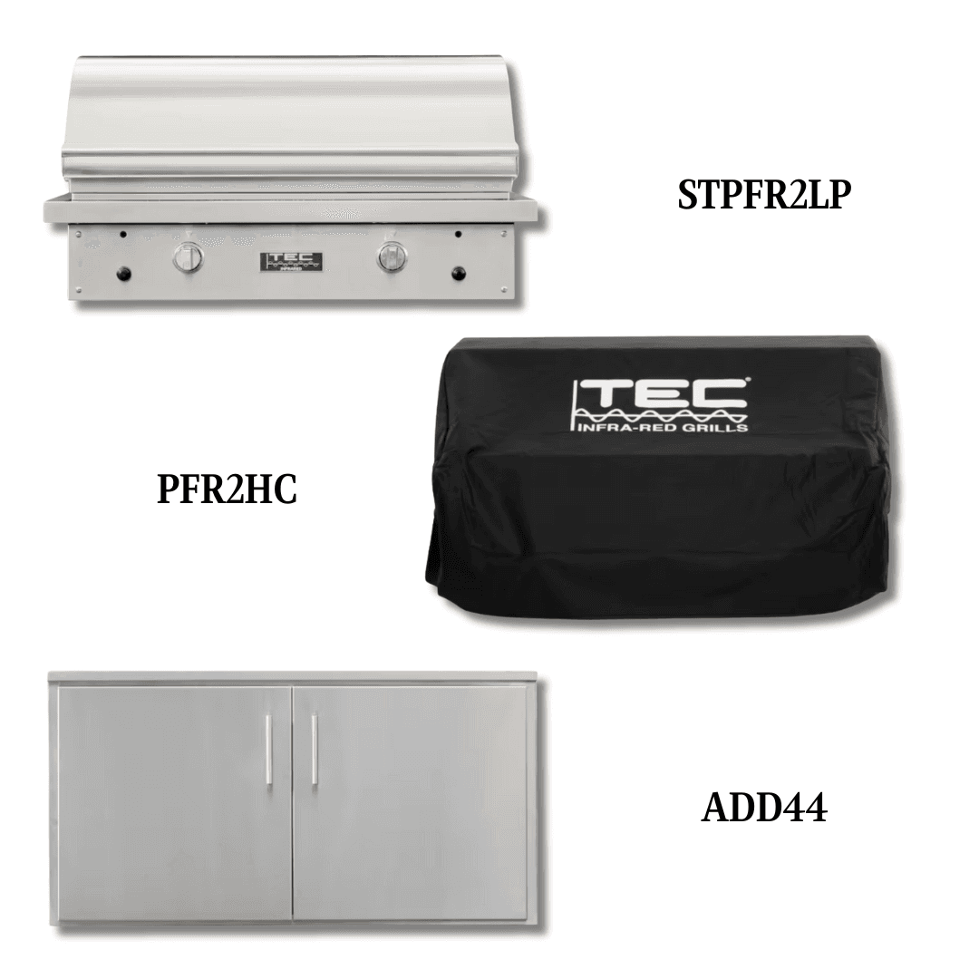 TEC STPFR2LP Liquid Propane Gas with Cover and Double Access Door - PCKG1-STPFR2LP