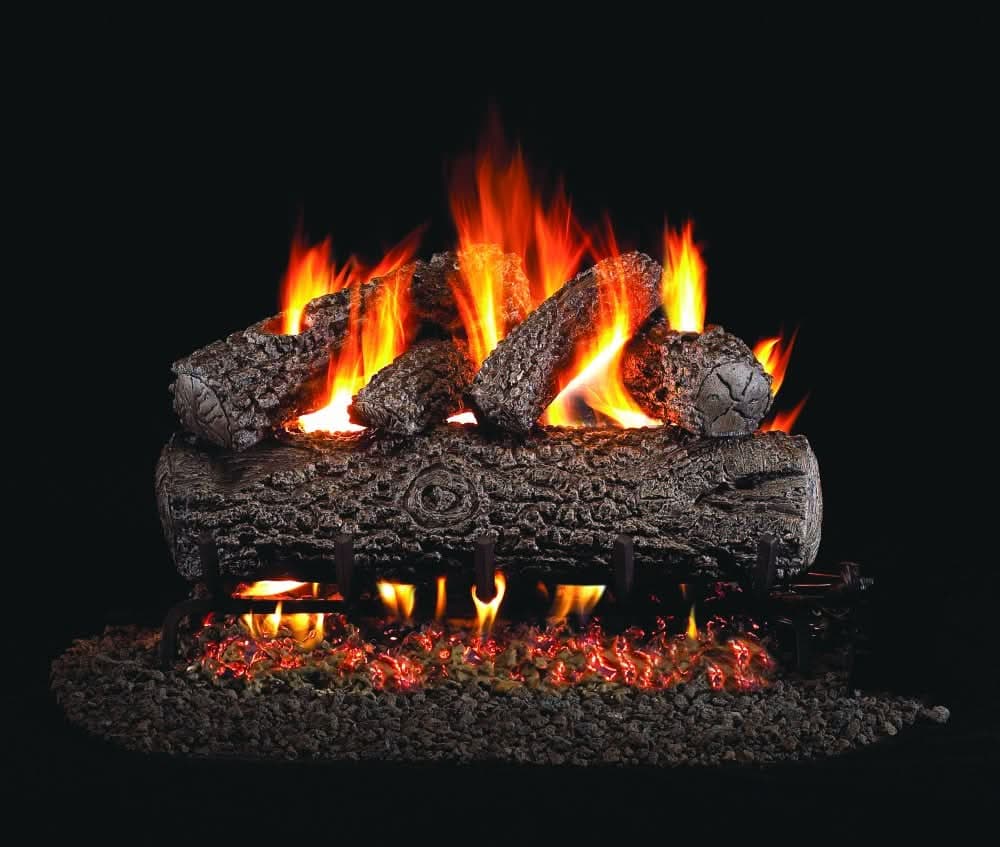 Peterson Gas Logs Post Oak 18" Logs Only - PO18