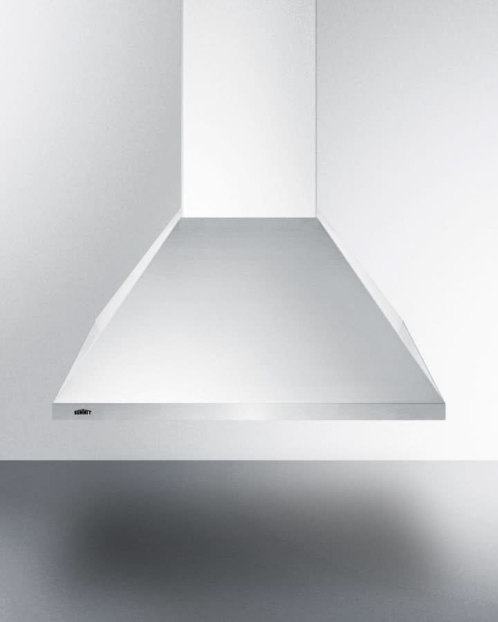 Summit 24 Wide Wall-Mounted Range Hood White - SEH1524SS
