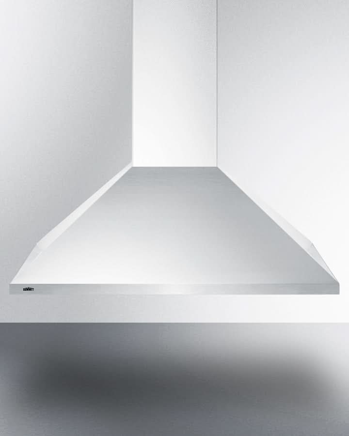 Summit 36 Wide Wall-Mounted Range Hood, ADA-Compliant White - SEH1536SSADA
