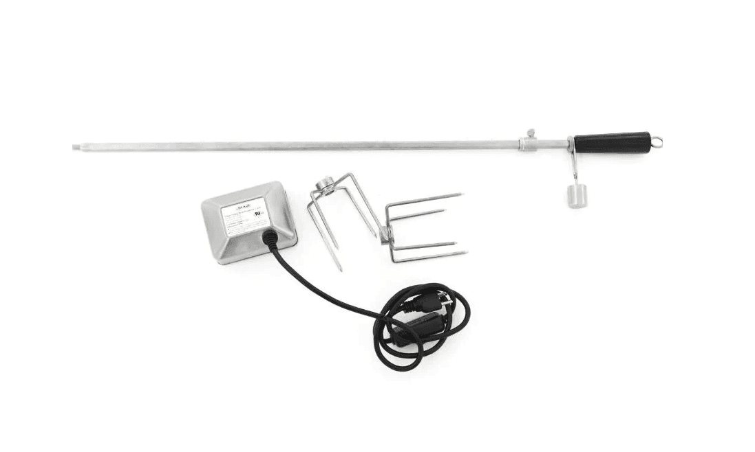 Grandeur Rotisserie Kit For 32-Inch 4-Burner Gas Grills - Grandeur-32-ROTIS-SS