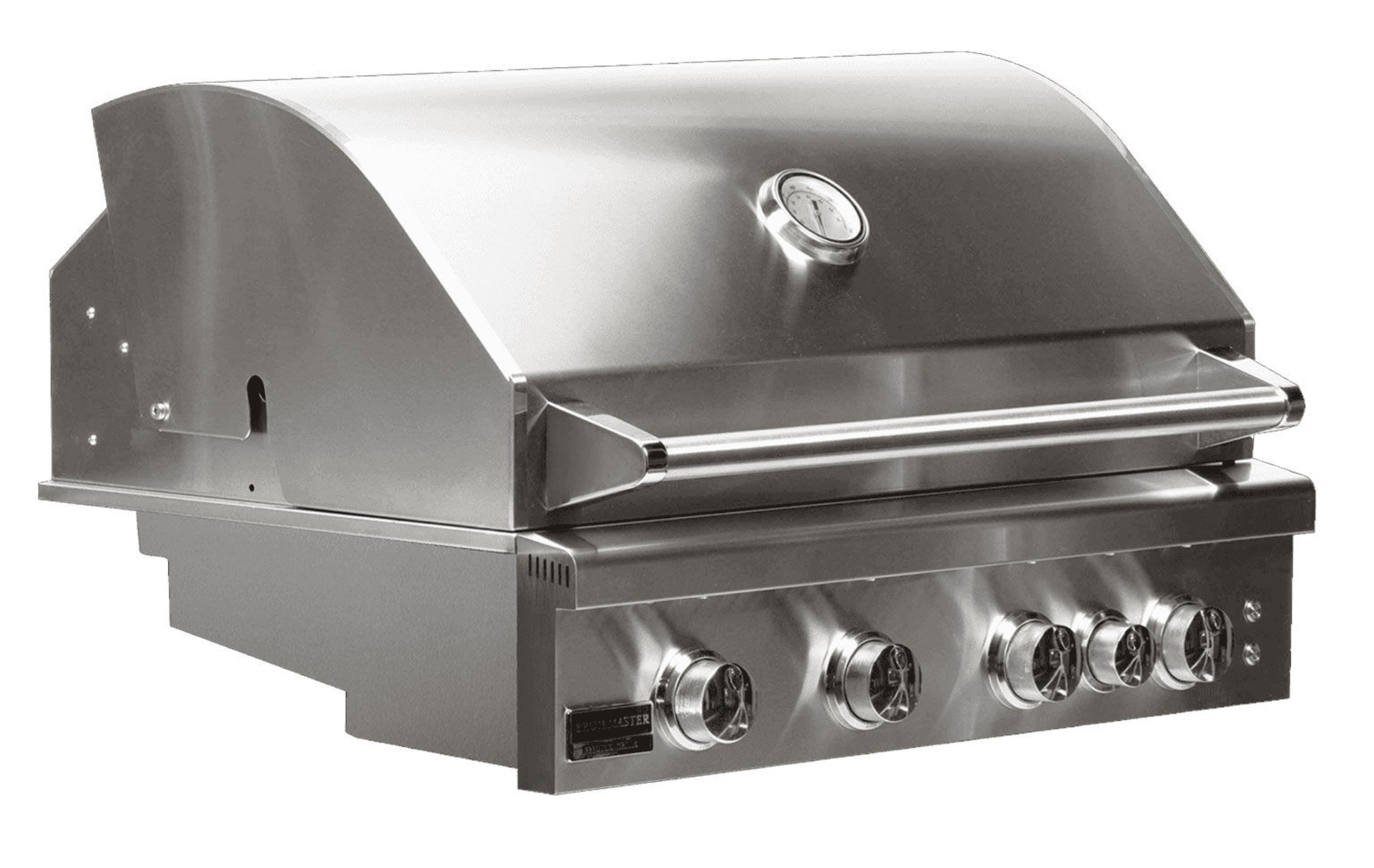 Broilmaster B-Series Deluxe 32-Inch Stainless Steel Built-In Natural Gas Grill with Rear Infrared Burner - Marine Grade- BSB324MGN