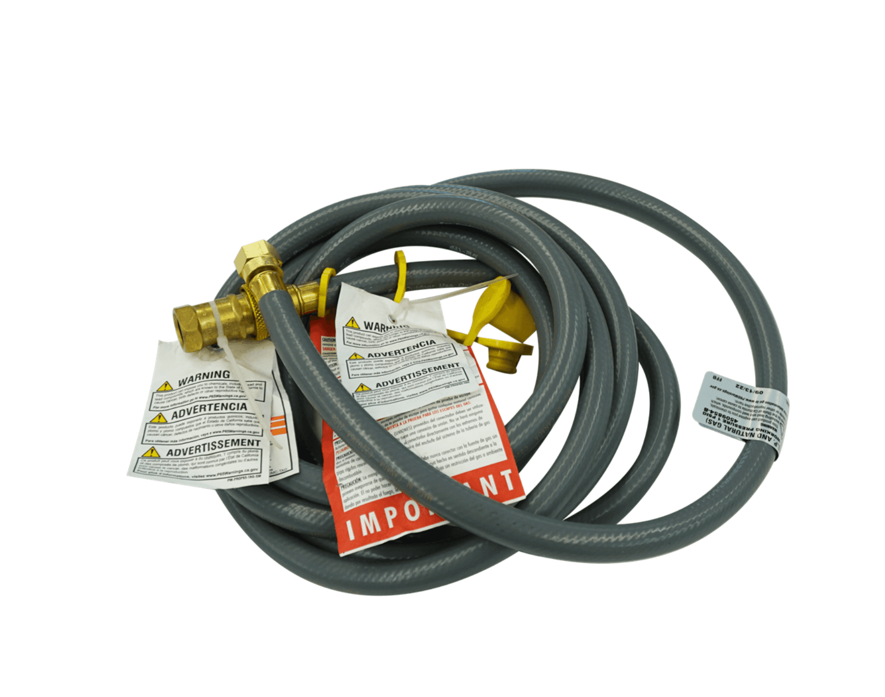 Broilmaster Quick Disconnect Hose Kit 12 ft. - NG12