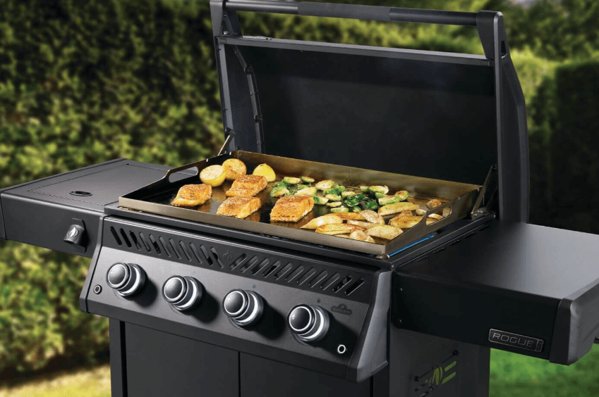 Napoleon Rogue® PRO Phantom 30 Inch Griddle Rust-Resistant Stainless Steel Cooktop- RP30FTPK-PHM - image 2