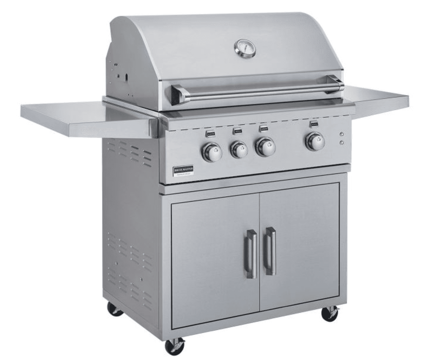 Broilmaster 34" Freestanding Stainless Steel Gas Grill - BSG343N+BSACT34