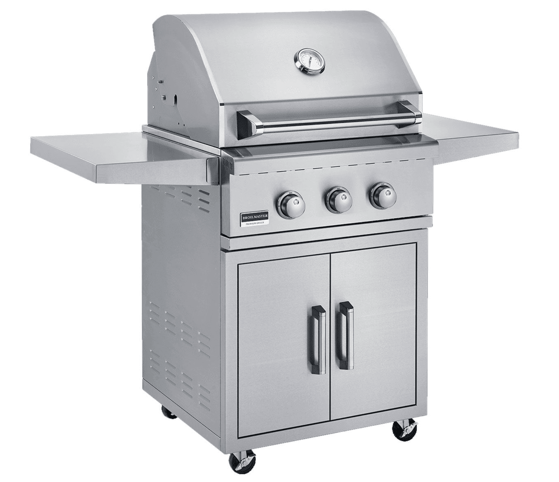 Broilmaster B-Series 25-Inch Freestanding Gas Grill BSB253NLN+BSACT25