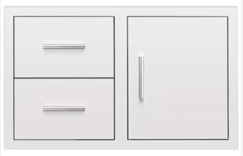 Summerset 36" 2-Drawer And Access Door Combo With Hidden Hinge - DC2-36