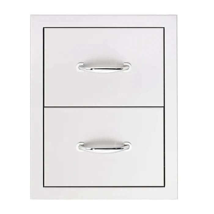TrueFlame 17" Double Drawer- TF-DR2-17-A