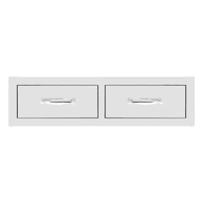 TrueFlame 32" Double Horizontal Drawer- TF-DR2-32H-A