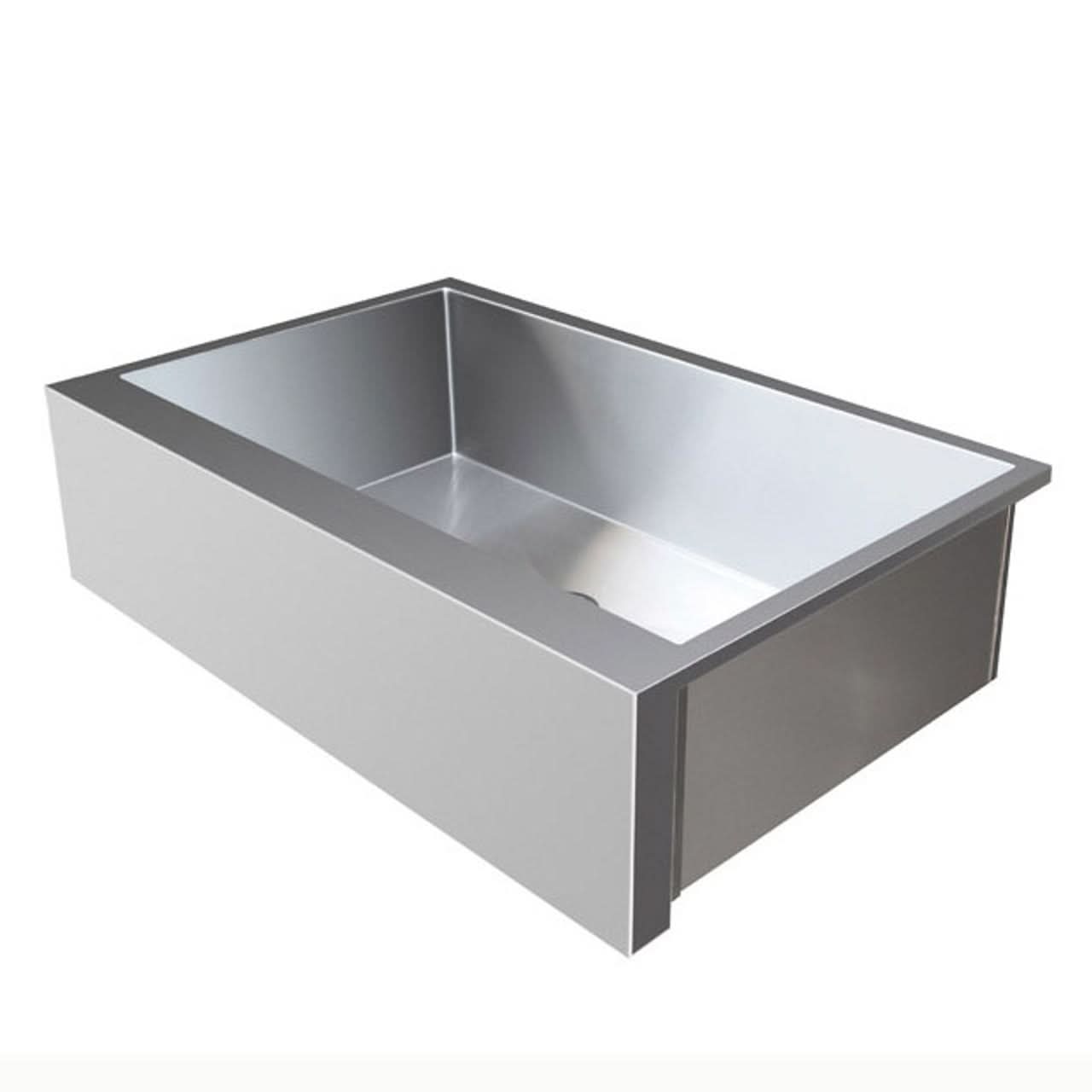 TrueFlame 32" Outdoor Rated Farmhouse Sink- TF-NK-32FH-P