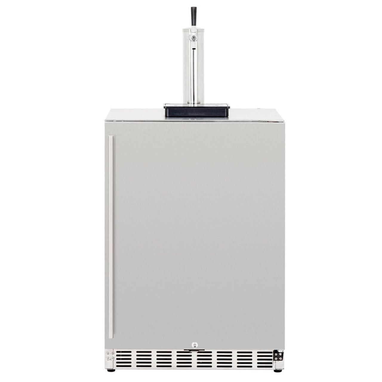 TrueFlame 24" 6.6C Deluxe Outdoor Rated Double Tap Kegerator- TF-RFR-24DK2 *DISCONTINUED* - image 2