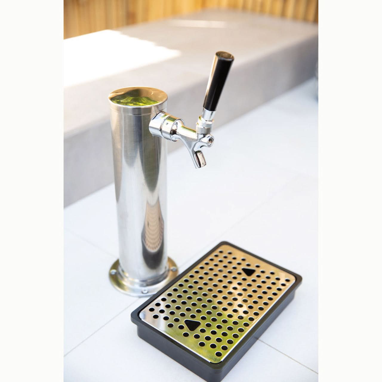 TrueFlame 24" 6.6C Deluxe Outdoor Rated Double Tap Kegerator- TF-RFR-24DK2 *DISCONTINUED* - image 3