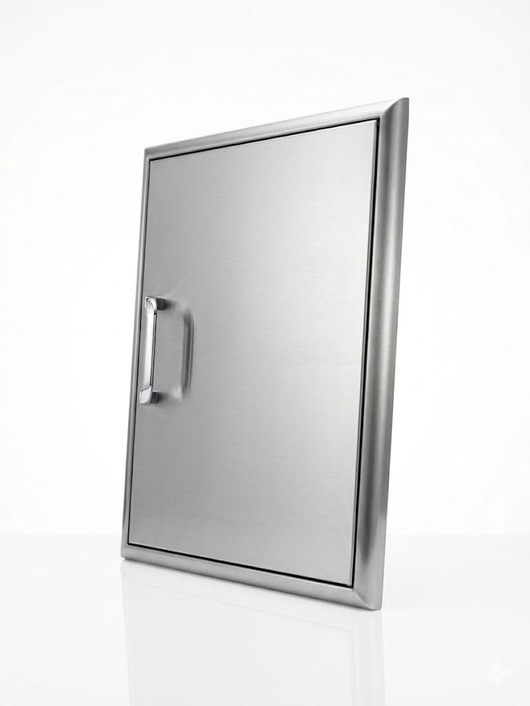 OCI 17" x 24" Professional Series Stainless Steel Vertical Access Door - OCI-14x20ASD-V - image 2