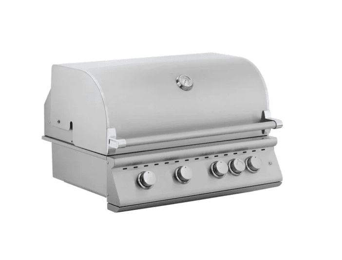 Premium Drop-In 4 Burner Stainless Steel Bbq Grill Grandeur - 32BQR-Grandeur