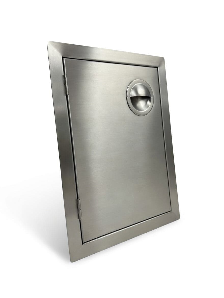 PCM 14" x 20" Stainless Steel Vertical Single Access Door - Open Box - PCM-200-14X20V - image 3