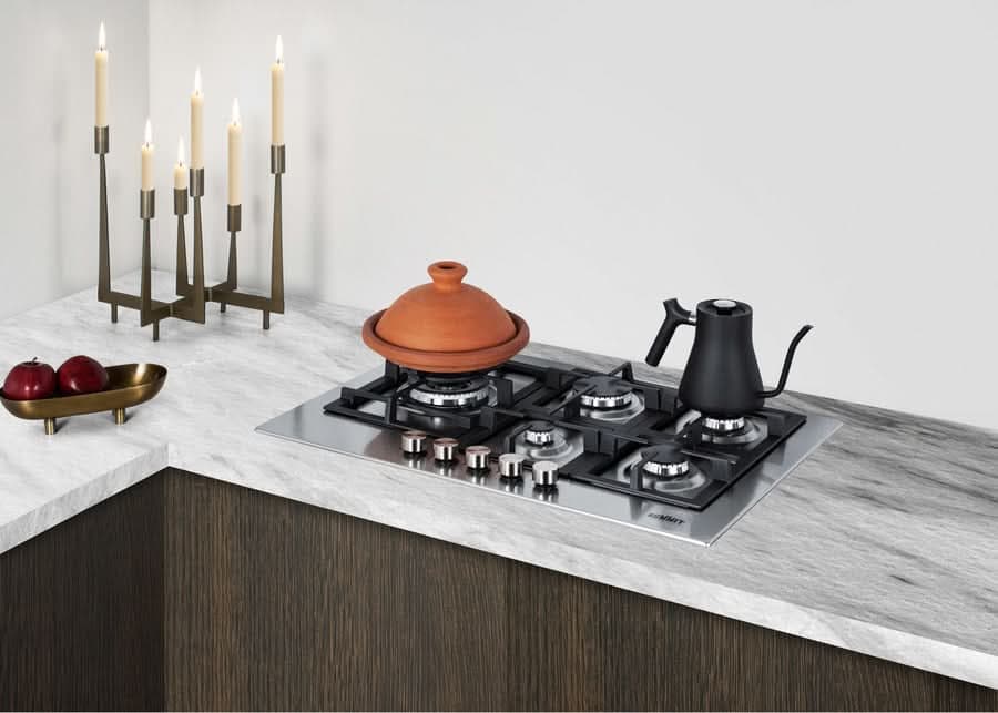 Summit - 30 Wide 5-Burner Propane Gas Cooktop In Stainless Steel - GCJ5SSLP - image 4