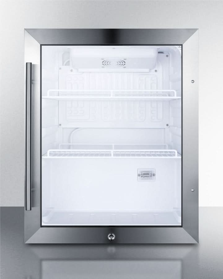 Summit 19-Inch Outdoor Refrigerator Stainless Steel - SPR314LOSCSS