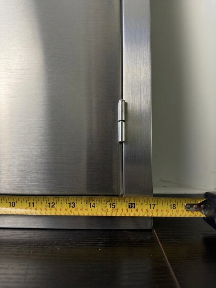 PCM 14" x 20" Stainless Steel Vertical Single Access Door - Open Box - PCM-200-14X20V-OB - image 7