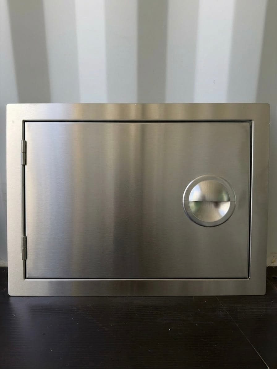 PCM 14" x 20" Professional Series Stainless Steel Horizontal Access Door - PCM-200-14X20H-OB