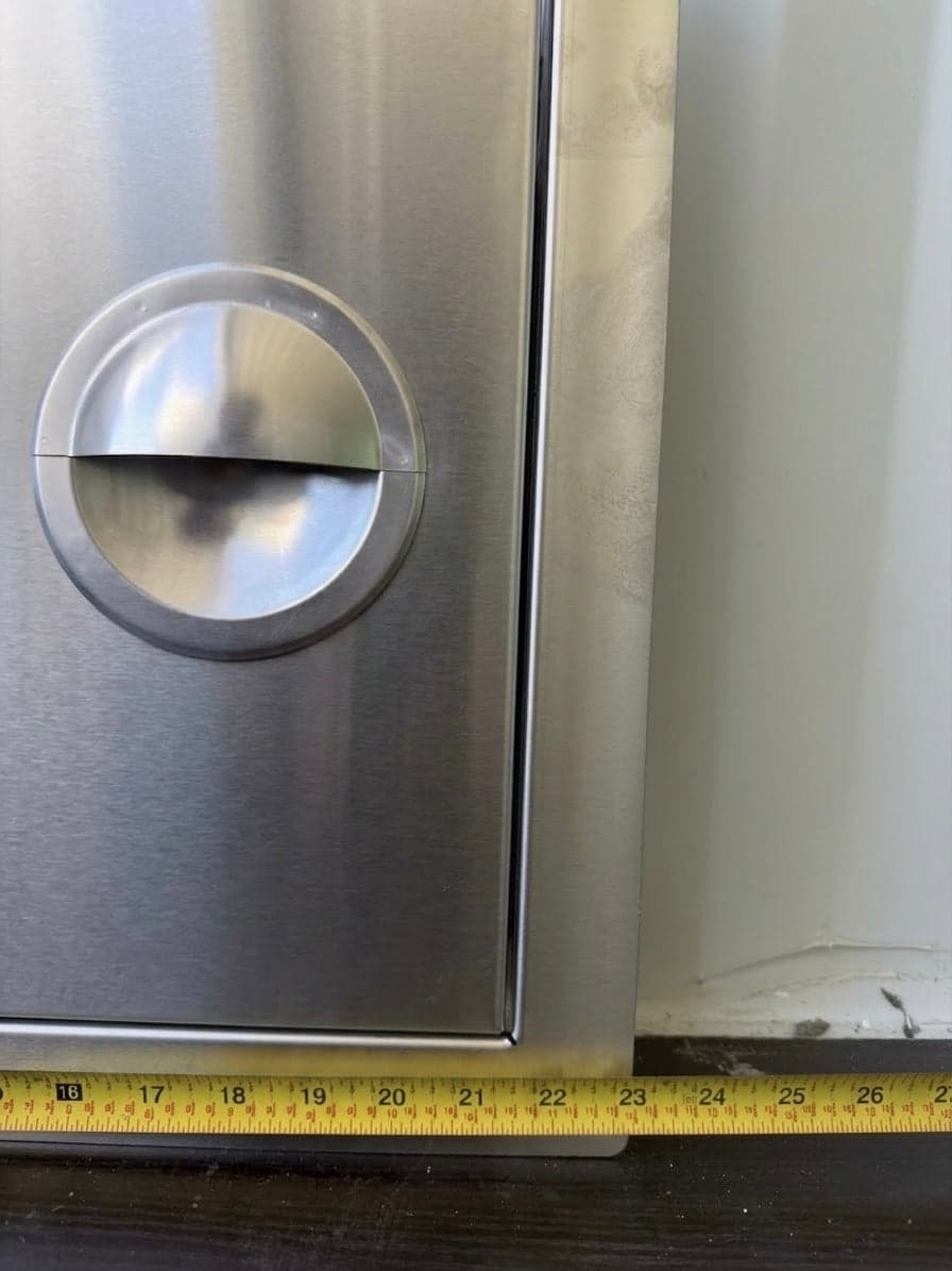 PCM 14" x 20" Professional Series Stainless Steel Horizontal Access Door - PCM-200-14X20H-OB - image 5