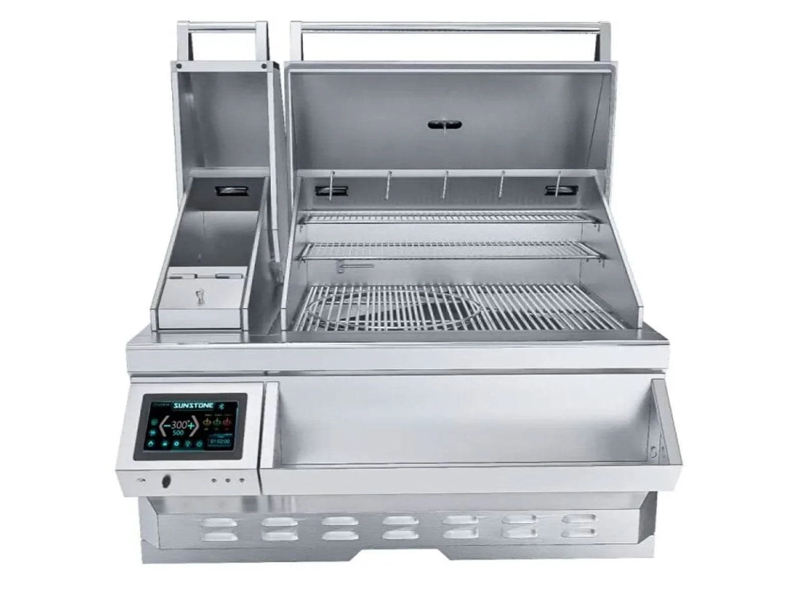 Sunstone 40-Inch Built-In Electric Pellet Grill with Cold Smoker - image 2