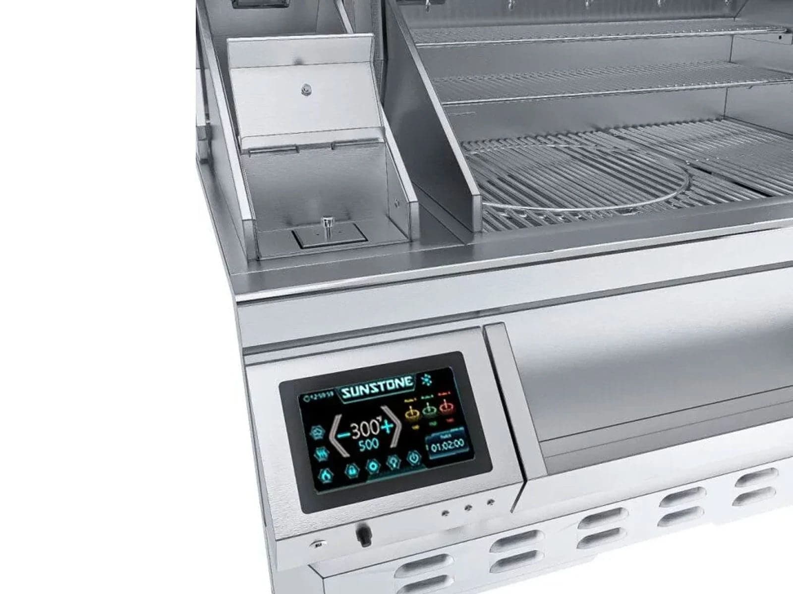 Sunstone 40-Inch Built-In Electric Pellet Grill with Cold Smoker - image 3