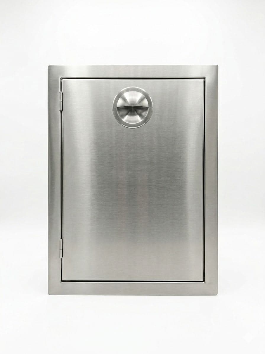 Pacific Coast Manufacturing Stainless Steel Tilt-Out Trash Drawer - PCM-200-TRTO