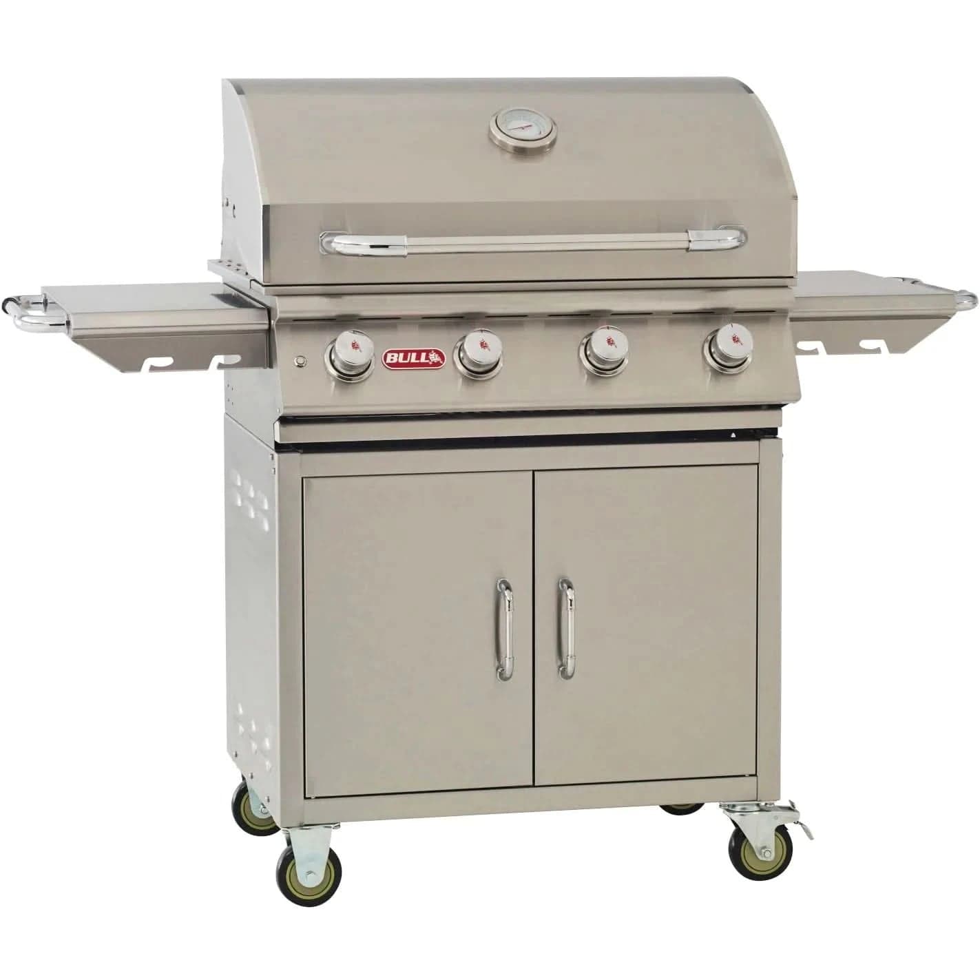Bull Lonestar Select - 30-Inch 4-Burner Freestanding Grill Cart - Natural Gas - 87002