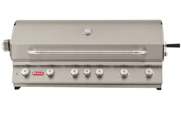 Bull Diablo - 46-Inch 6-Burner Built-In Grill - Liquid Propane Gas with Rotisserie - 62648