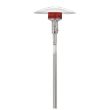Sunglo 50000 BTU Natural Gas Patio Heater Stainless Steel -1027N DSI