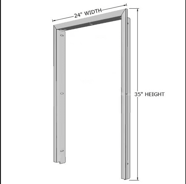 SunStone Signature Series Beveled Style Fridge Trim-Kit - BA-TRIM2
