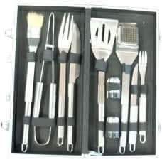 Sunstone 10 Piece BBQ Tool Set w/Carry Case - BBQTS10