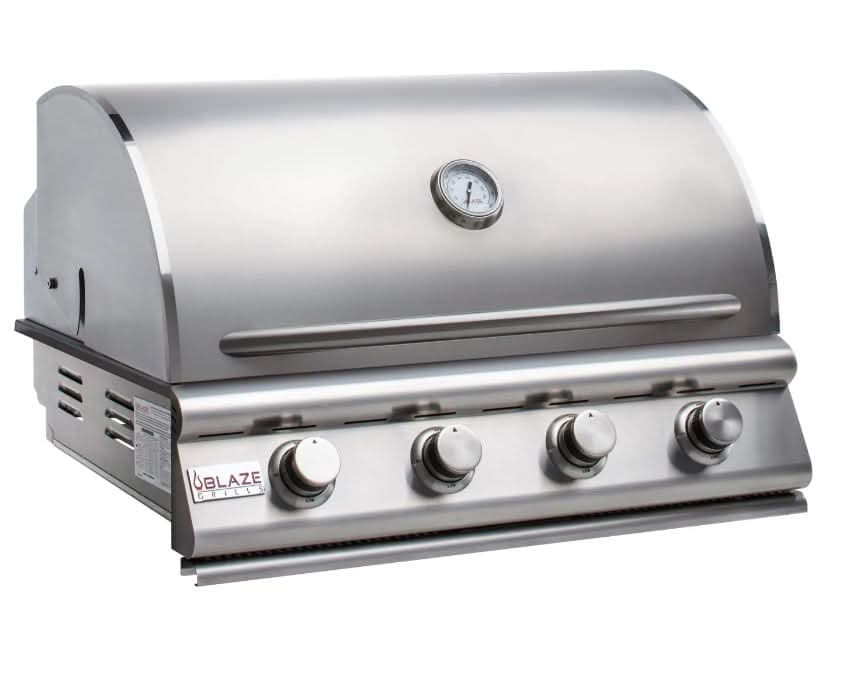 Blaze Prelude LBM - 32-Inch 4-Burner Built-In Grill - Liquid Propane Gas - BLZ-4LBM-LP