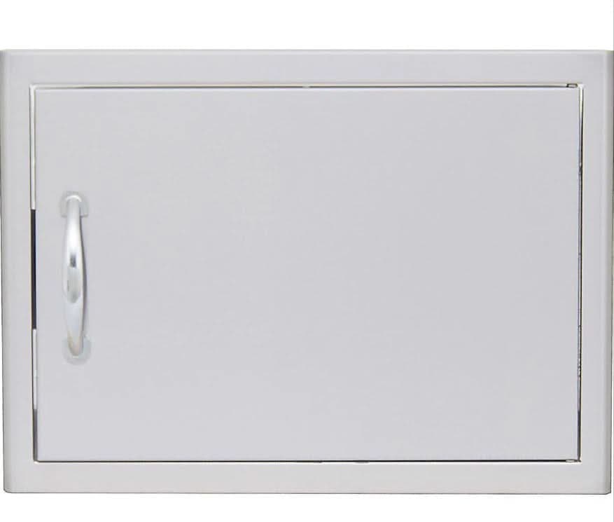 Blaze 28-Inch Stainless Steel Single Access Door, Horizontal - BLZ-SH-2417-R-SC