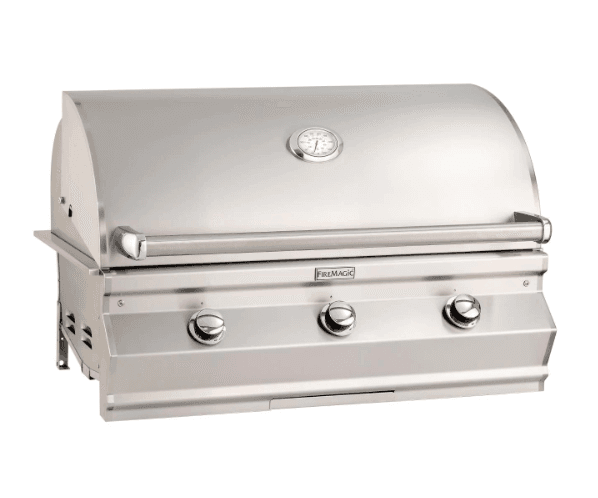 Fire Magic Choice C540I - 30-Inch 3-Burner Built-In Grill with Analog Thermometer - Natural Gas - C540I-RT1N