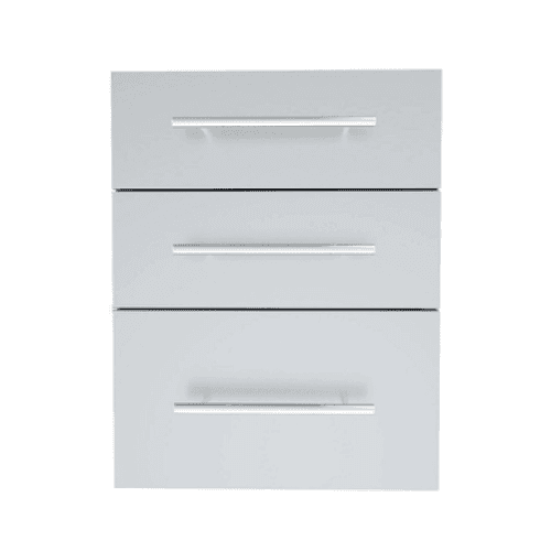 Sunstone Designer Raised 18 Inch Triple Access Drawer - DE-TD23